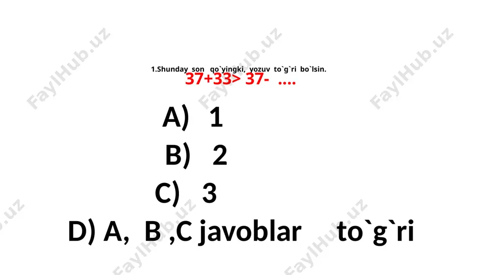 test matematika — PPTX