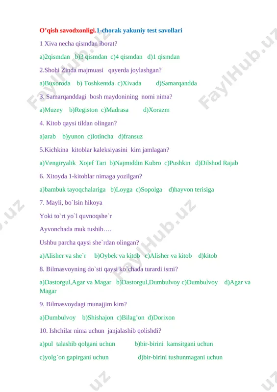 o'qish.1-ch.test — DOCX