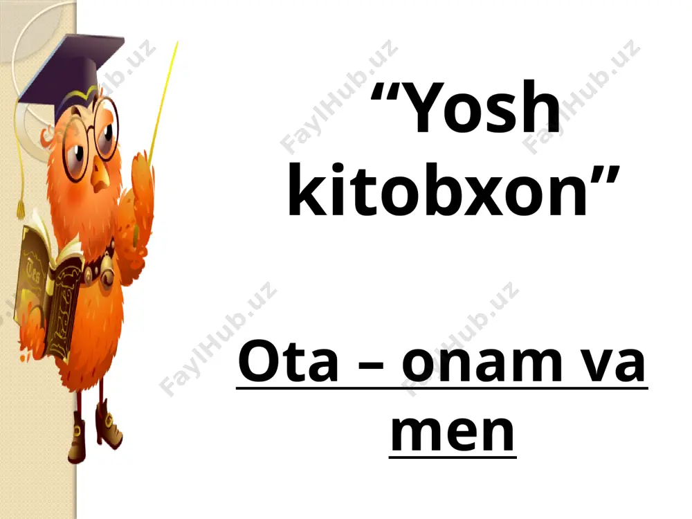2-sinf yosh kitobxon — PPTX