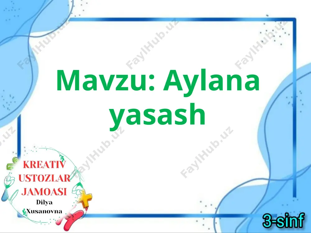 24-dars matematika 3-sinf (2) — PPTX