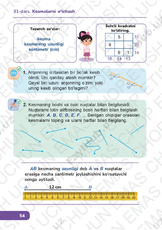 matematika 1-sinf (2) 31-35-darslar — PDF