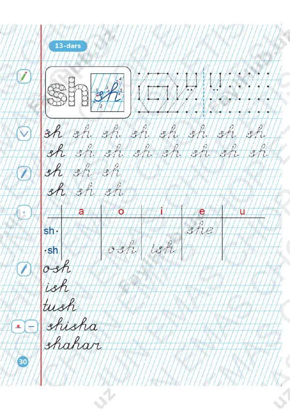 yozuv daftari (2) 13-16-darslar — PDF