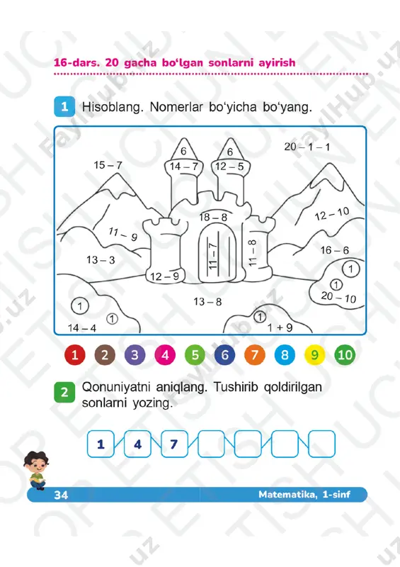 matematika daftar 1-sinf (2) 16-20-darslar — PDF