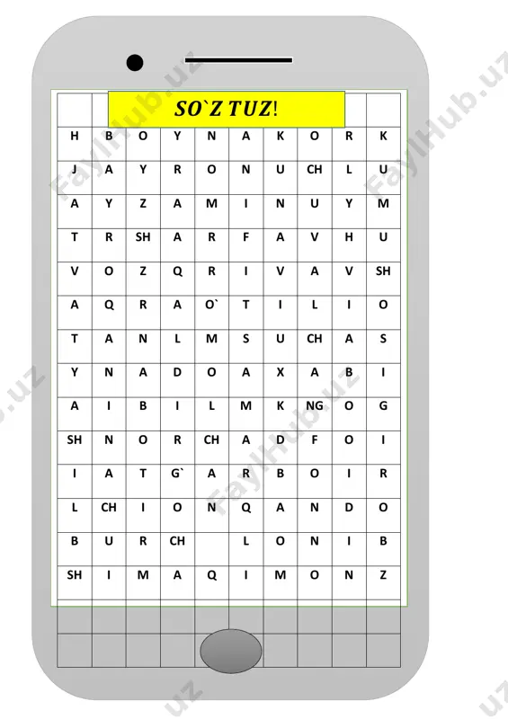 so`z tuz — PDF