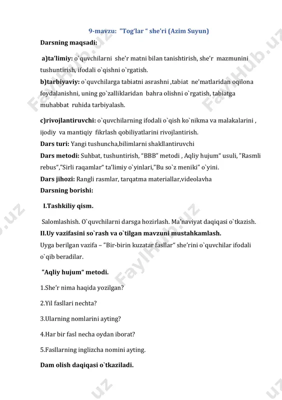 9-10 mavzu — PDF