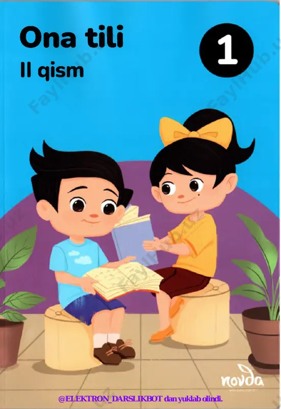 1-sinf ona tili 2-qism (@elektron_darslikbot) — PDF