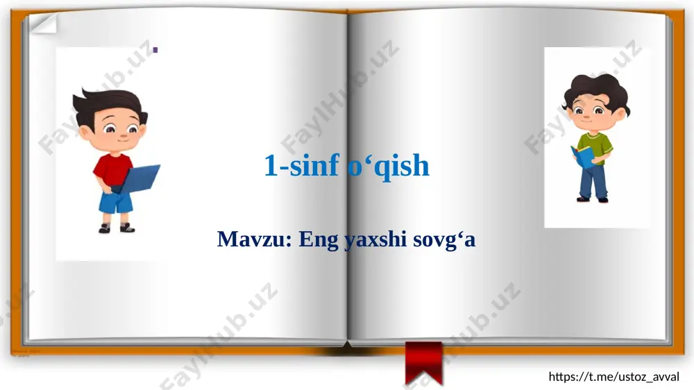 1-sinf o‘qish 3-bo 'lim 4-dars — PPTX