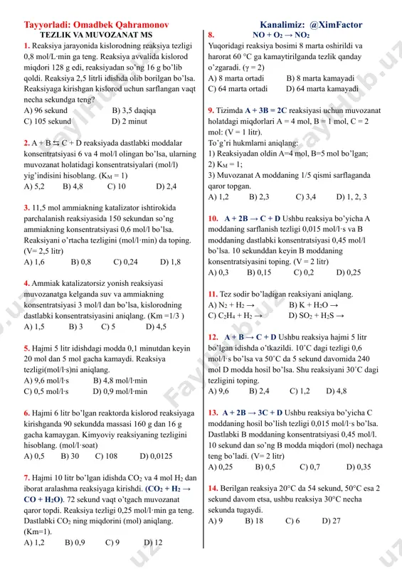 muvozanat va tezlik ms-2025 — PDF