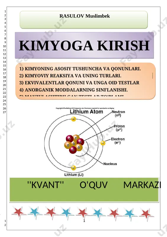 kimyoga kirish-2 32 — DOCX