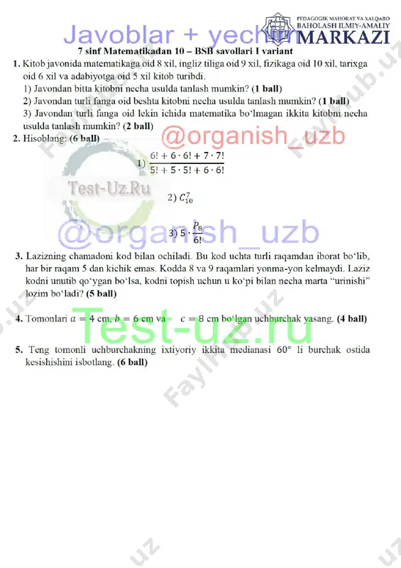 7 sinf matem bsb-10 var 1 — DOCX