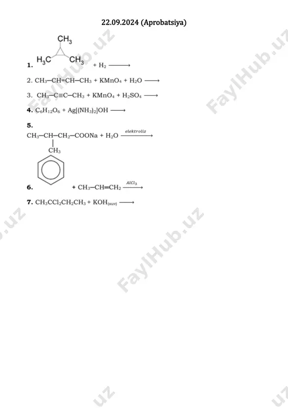 sertifikat organik reaksiyalar — PDF