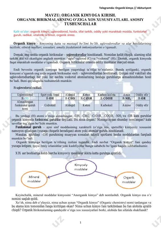 ok online dars #1 — PDF