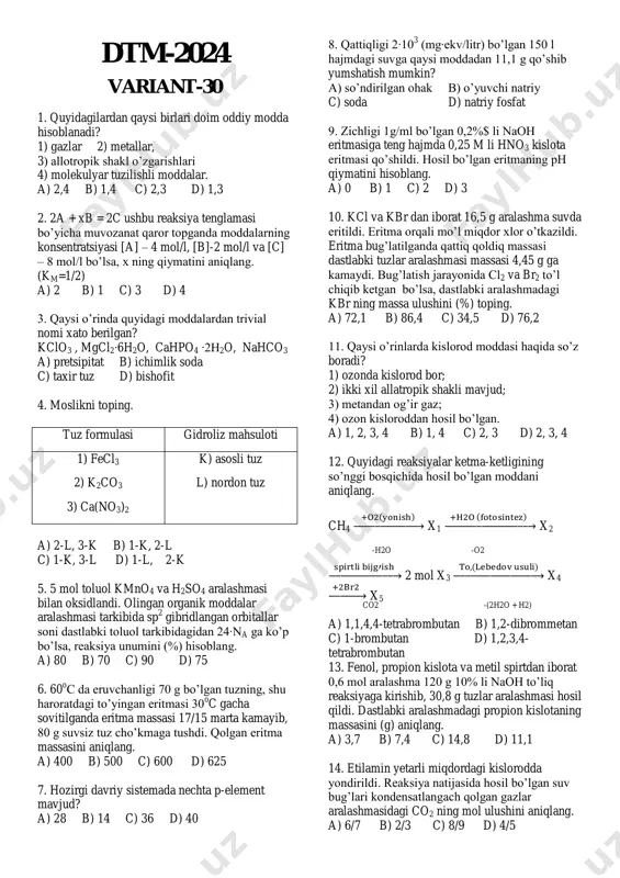 2024 - dtm variant -30 — PDF