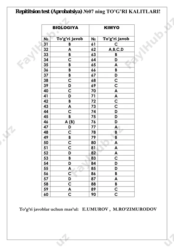 rt - 7 (to'g'ri javoblari)pdf — PDF