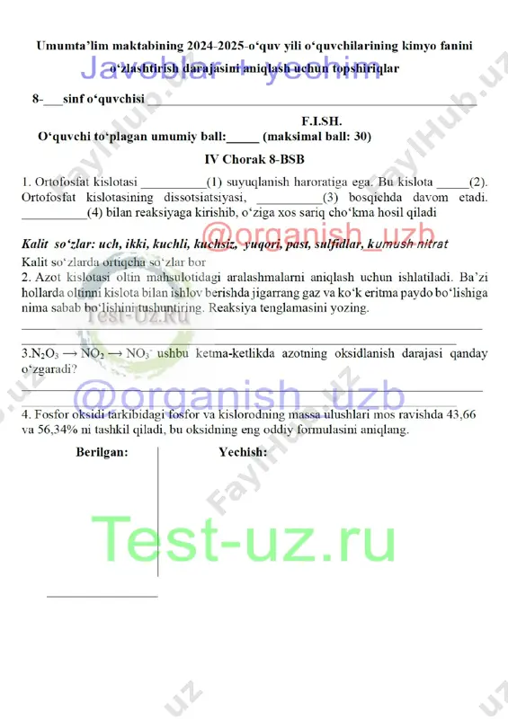 8-sinf_bsb-8_kimyo_original_uz — DOCX
