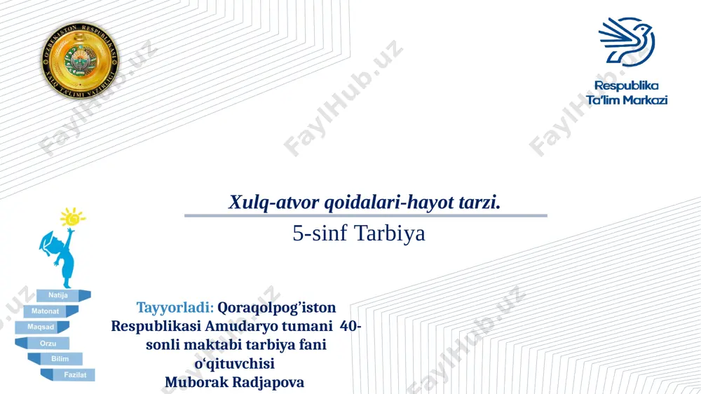 5.22 xulq-atvor — PPTX
