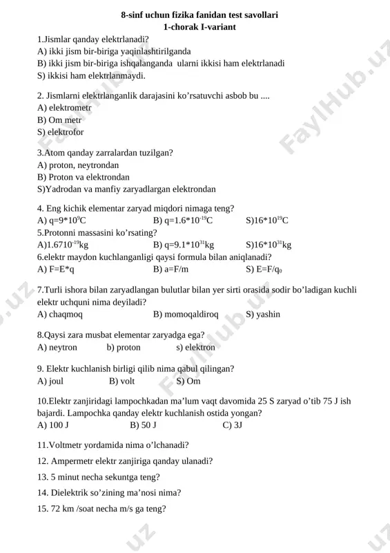 8-9 test fizika — DOCX