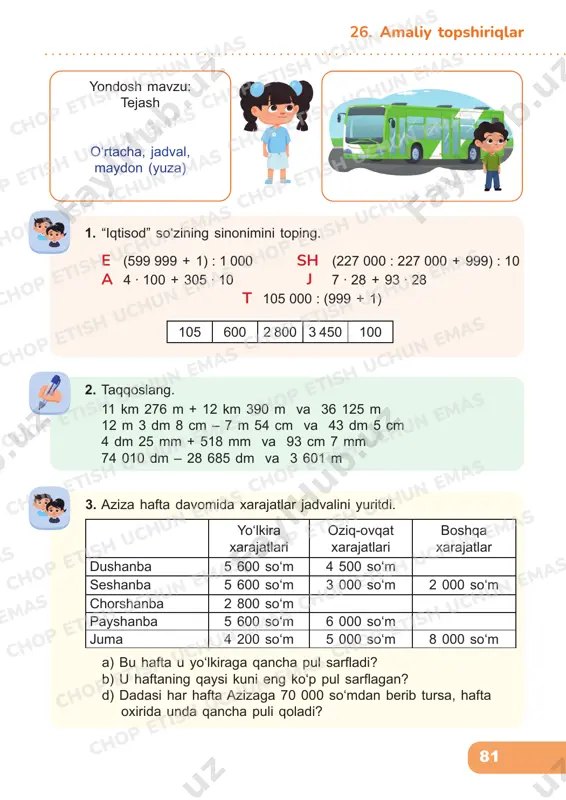 4sinf 26-30 darslik — PDF