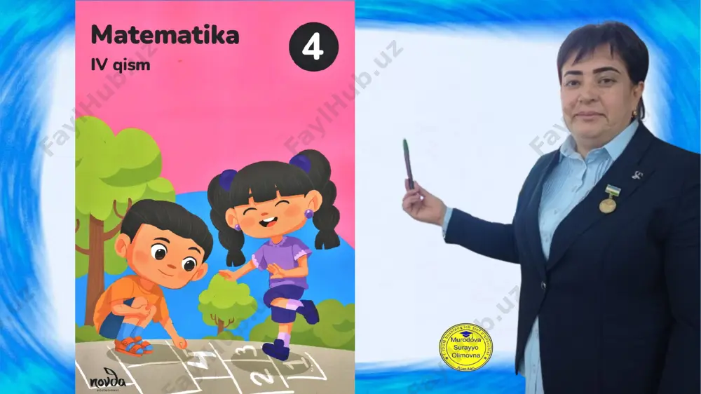 4- sinf matematika 109- dars o‘q simmetriya — PPT