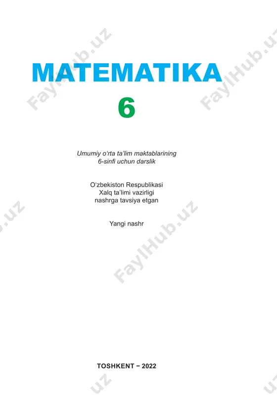 matematika_6-sinf_2-ch_uzb — PDF