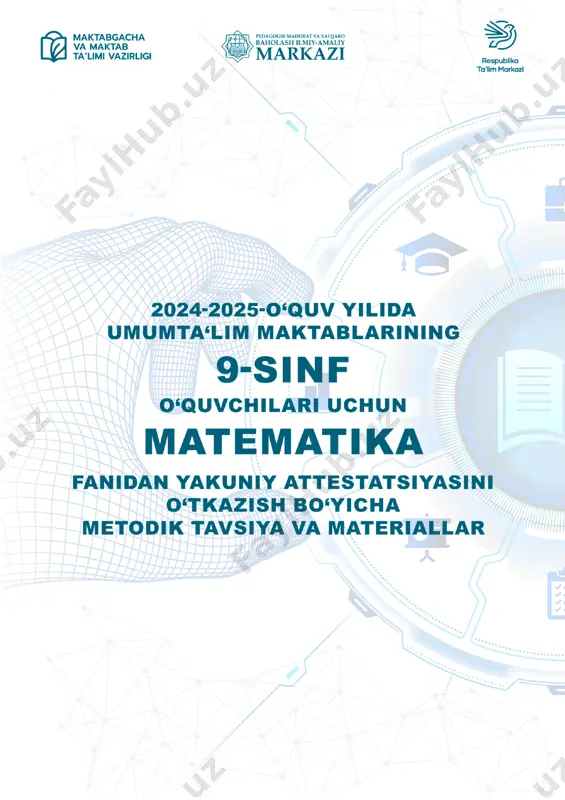 9_sinf_matematika_2024_2025_imtihon_biletlari — DOCX