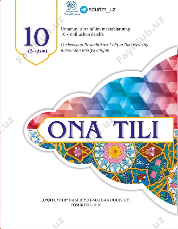 ona tili 10-sinf 2020 zip — PDF