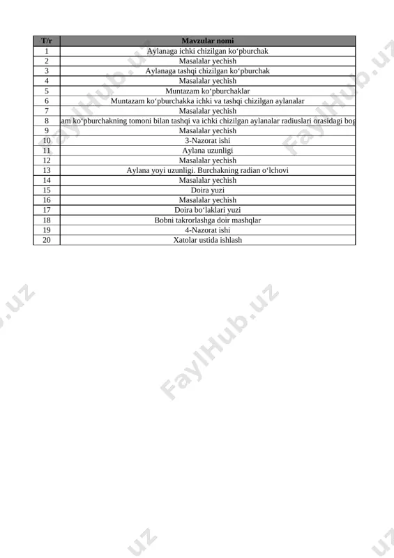 9-sinf geometriya 3-chorak @e_baza_ishreja — XLSX