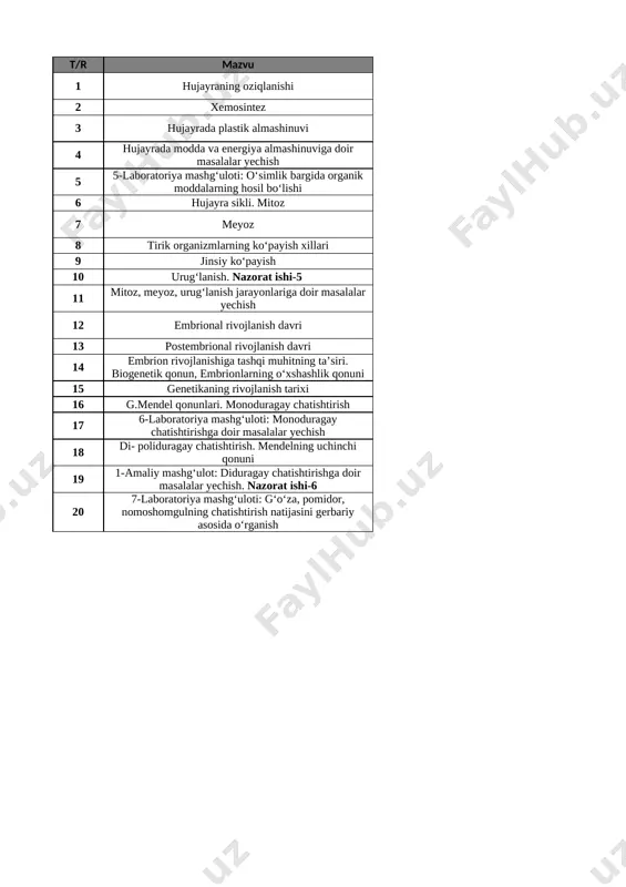 9-sinf biologiya 3-chorak @e_baza_ishreja — XLSX