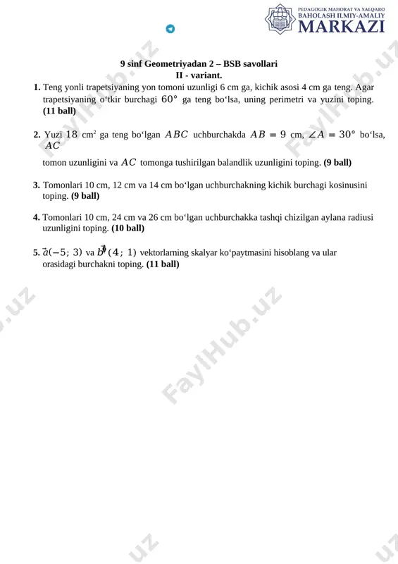 9_sinf_geometriya_2_bsb_2_var_2_chorak_@summativ_formativ_baholash — DOCX