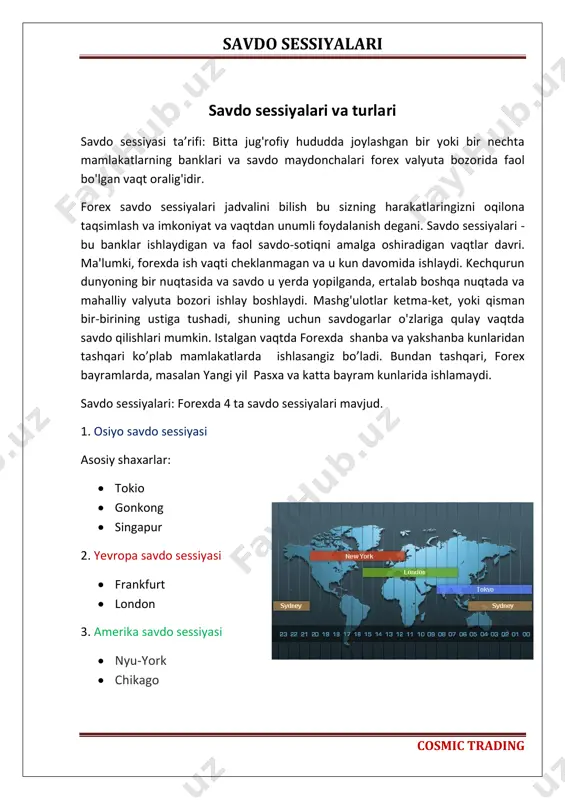 8 - dars ___ savdo sessiyalari (1) — PDF