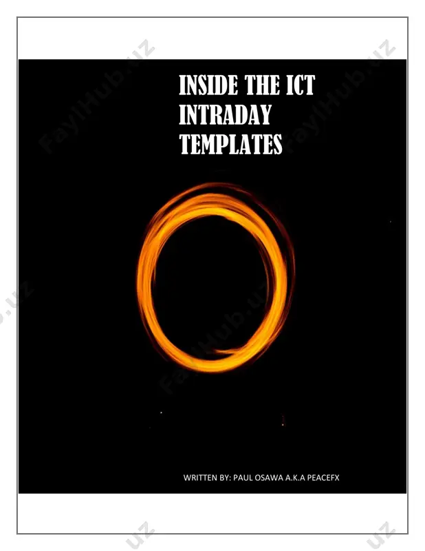 inside ict intraday templates (original) (1) — PDF