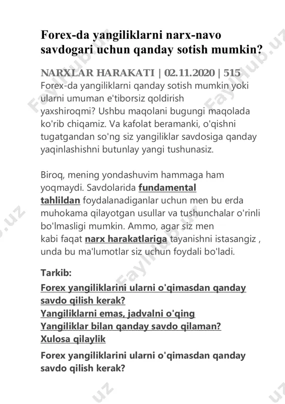 17forex-da-yangiliklarni-narx-navo-savdogari-wordtopdf — PDF