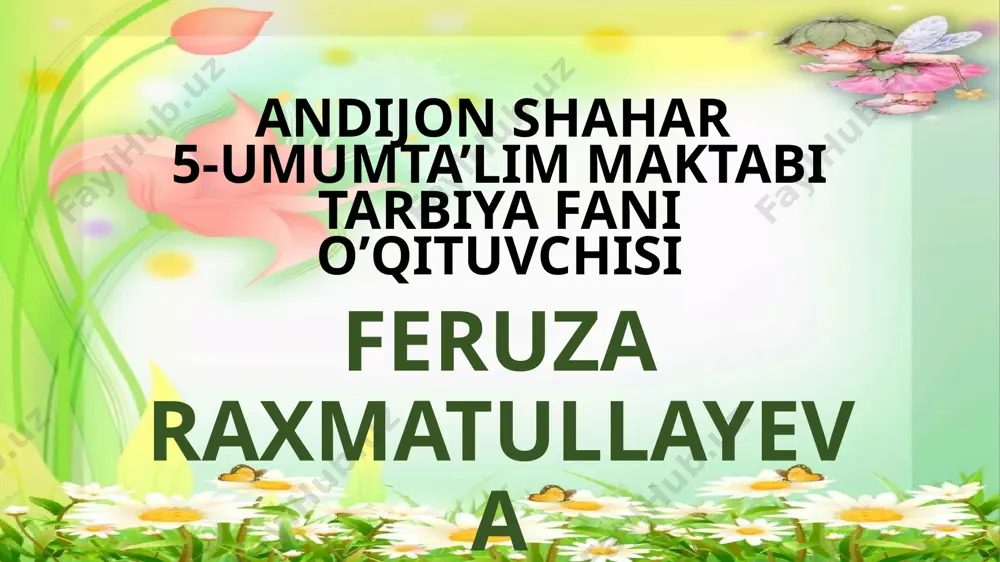 9-sinf muvaffaqiyat — PPTX