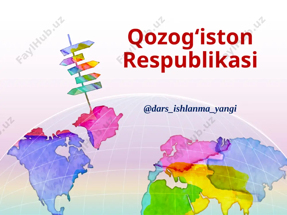 9-sinf geografiya 30.qozog’iston respublikasi 2+ — PPTX