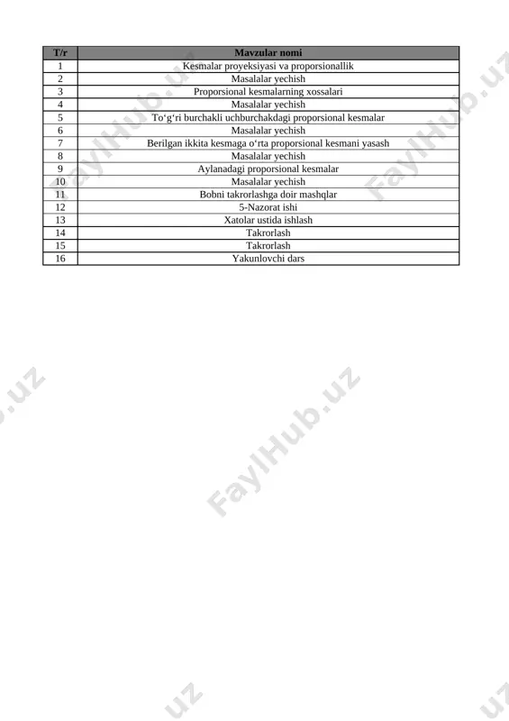 9-sinf geometriya 4-chorak @oqituvchi_ga — XLSX