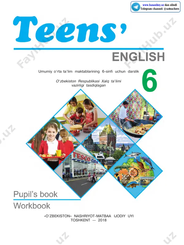 ingliz tili 6 darslik — PDF