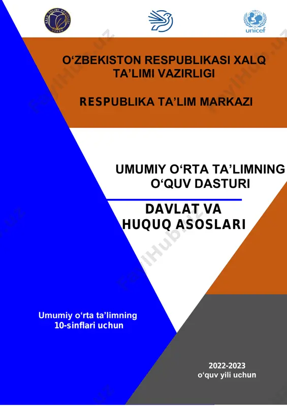 davlat va huquq asoslari — PDF