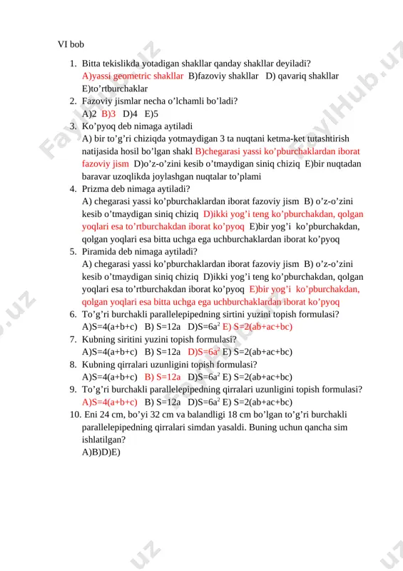 5 sinf 6 bob — DOCX