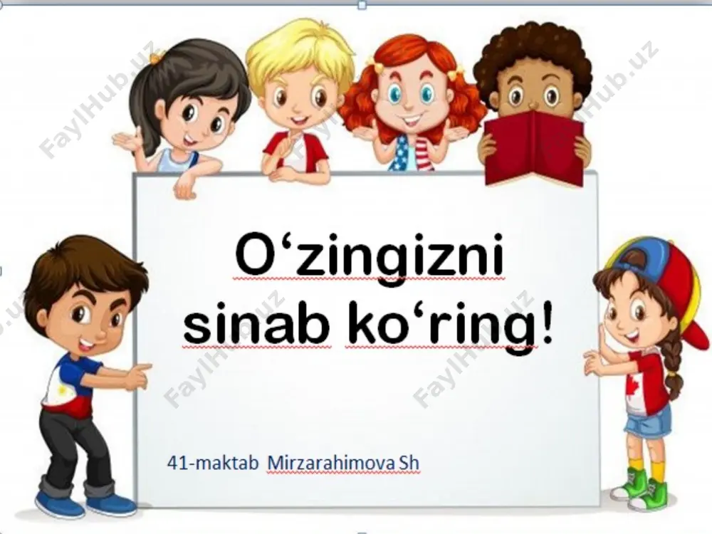 0na tili — PPTX