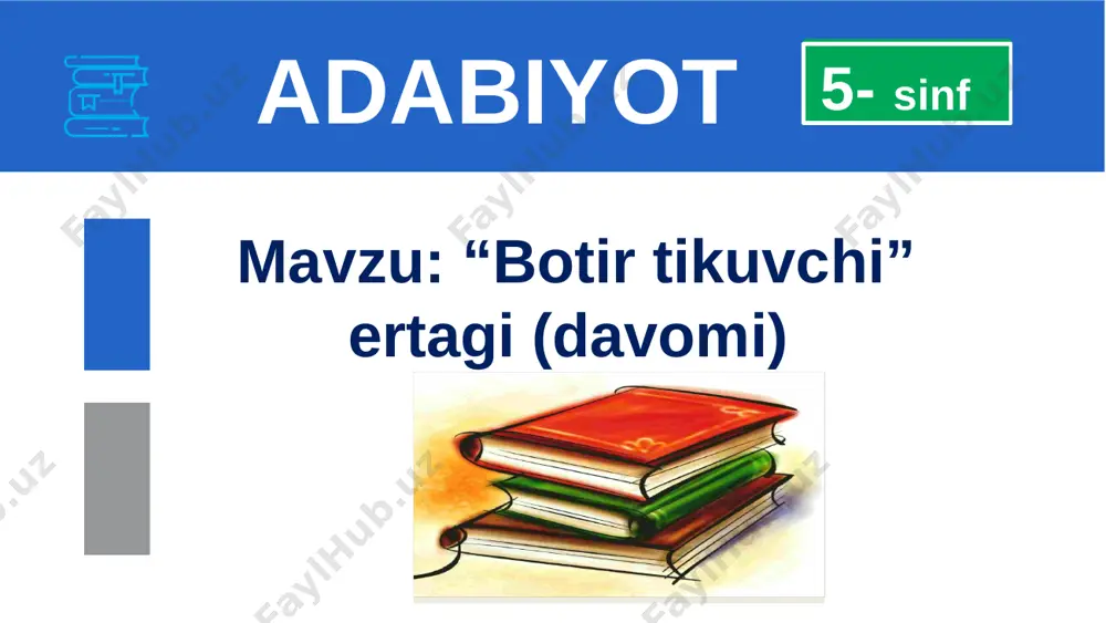 botir tikuvchi 2 — PPTX
