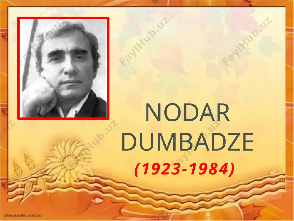 nodar dumbadze. hellados — PPTX