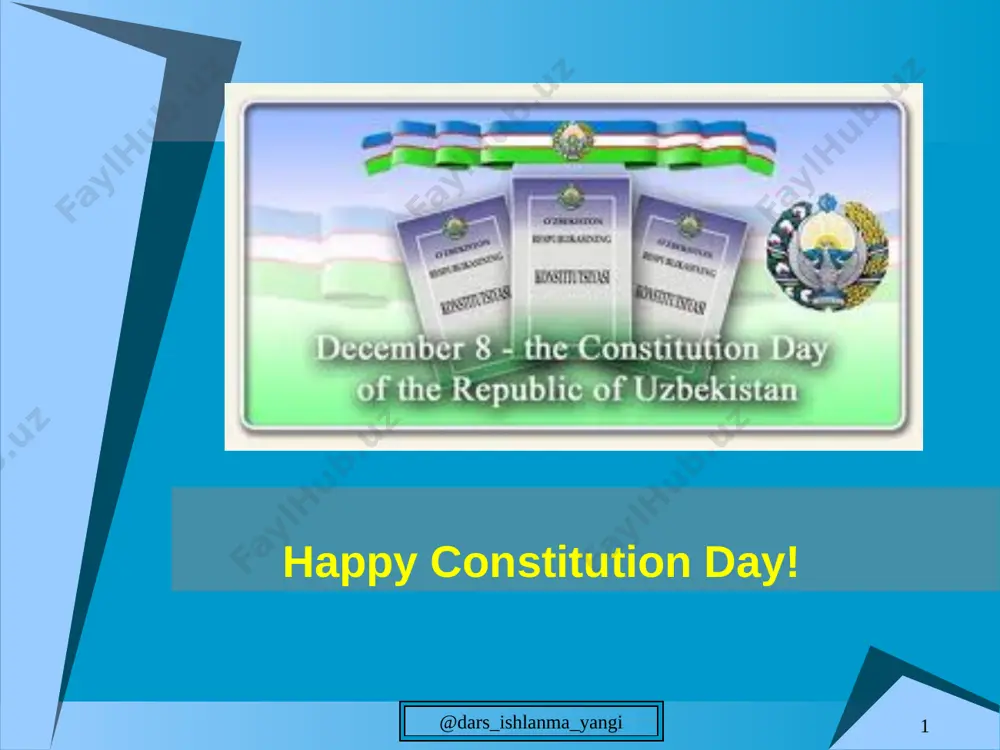5.2.the constitution of uzbekiston+ — PPTX
