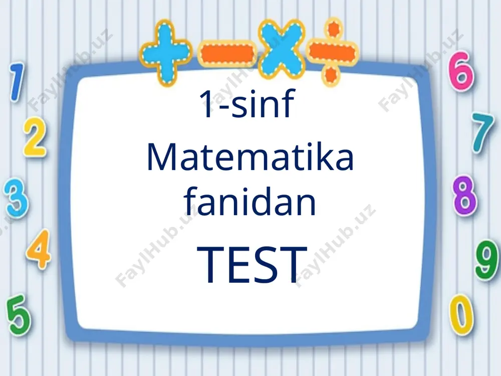 test matem — PPTX