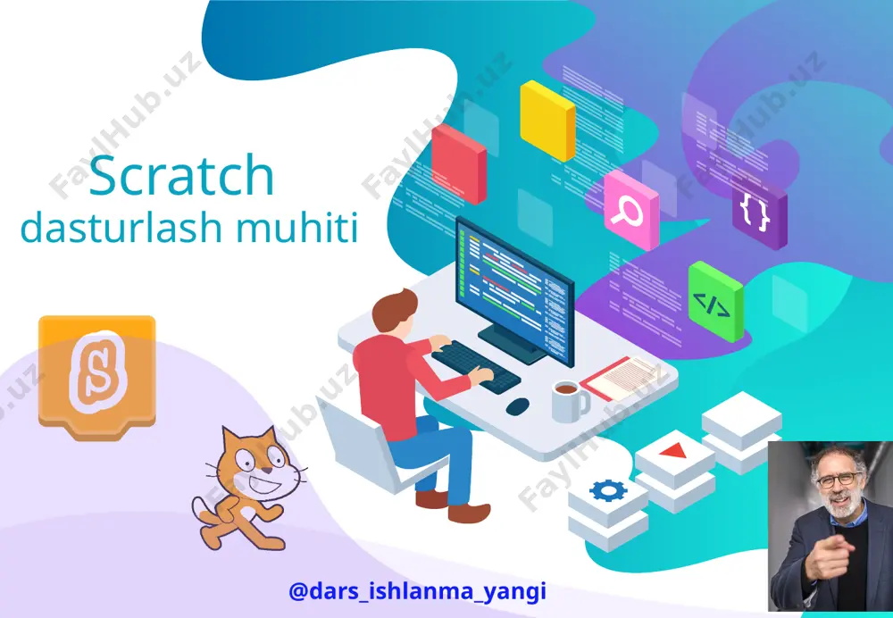 5-sinf informatika 27.scratch dasturlash muhiti+ — PPTX