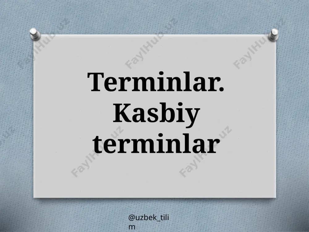 5-sinf. terminlar. kasbiy terminlar_211269170049 — PPTX