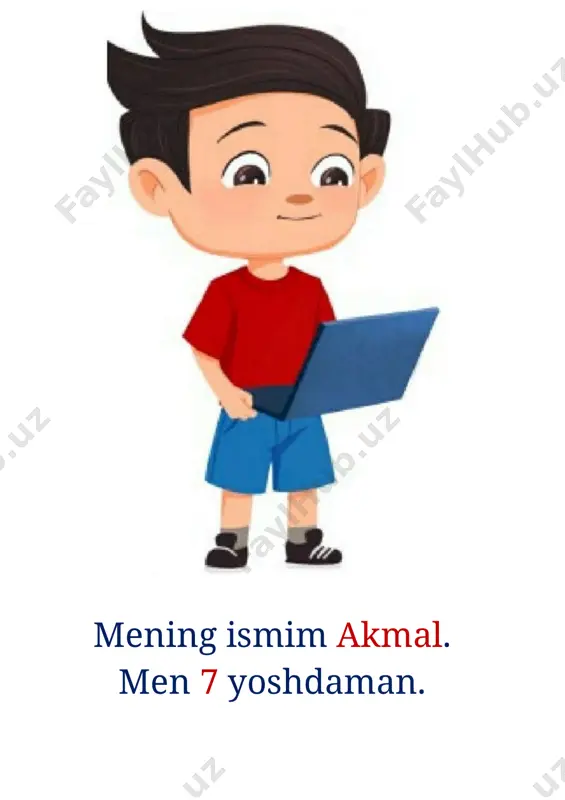 yangi avlod darsliklari qahramonlari — DOCX