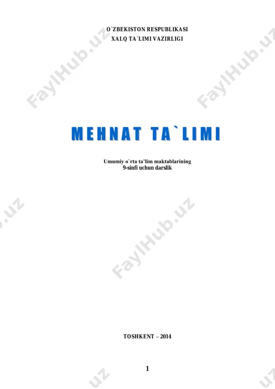 9 sinf eski kitobi — PDF