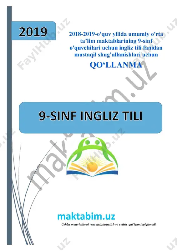 9-sinf ingliz tili @maktab_ustozlar — PDF