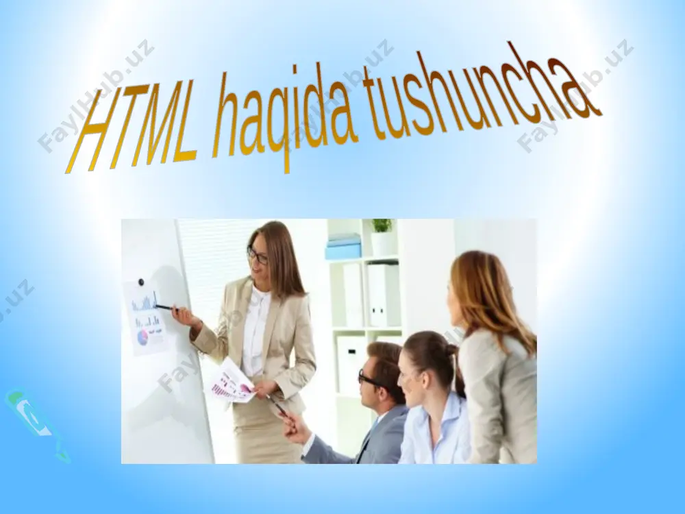 9-sinf. html haqida tushuncha — PPTX