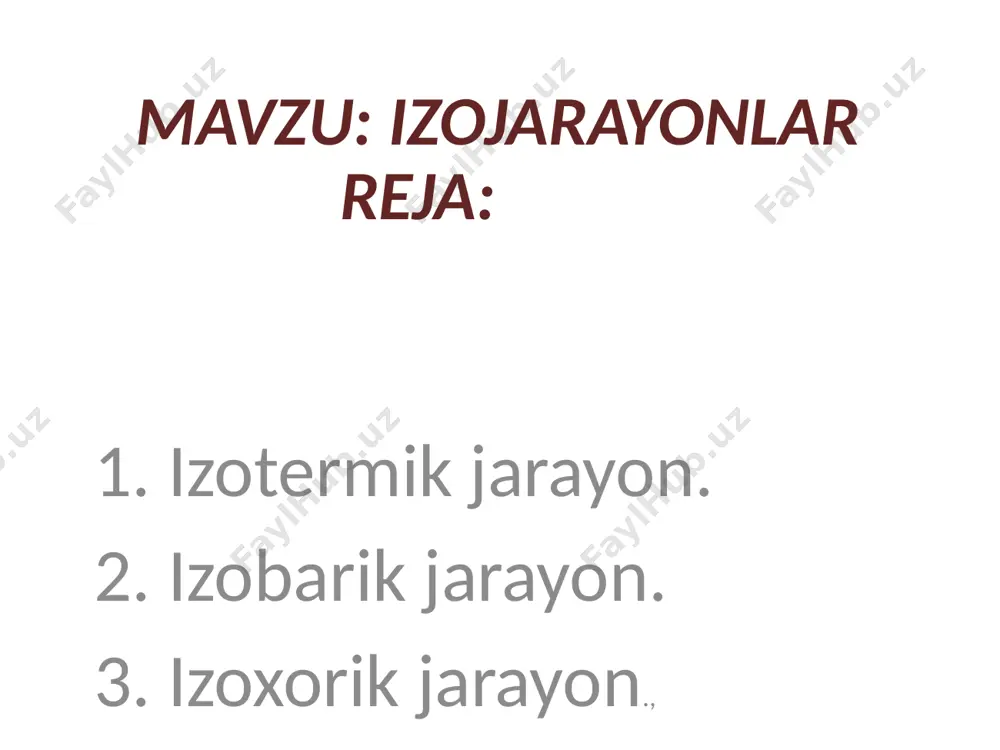 izojarayon — PPTX